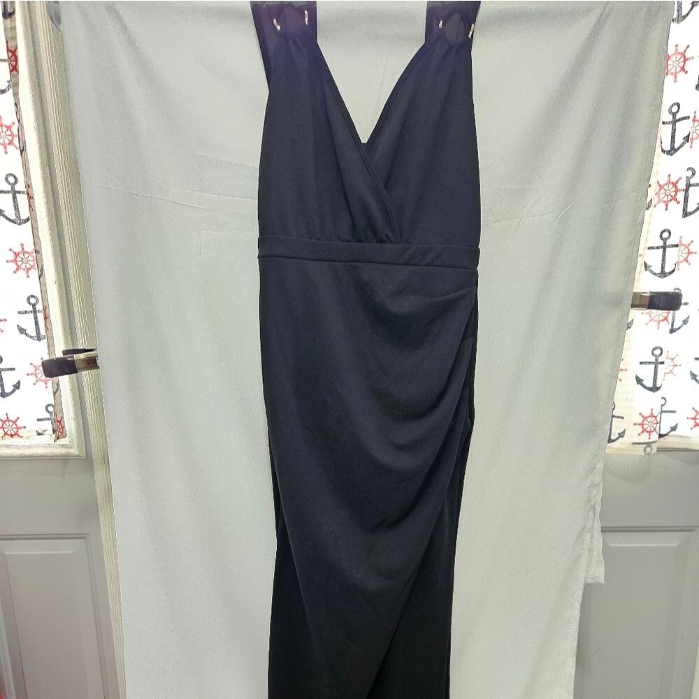 SHEIN Black Maxi Dress